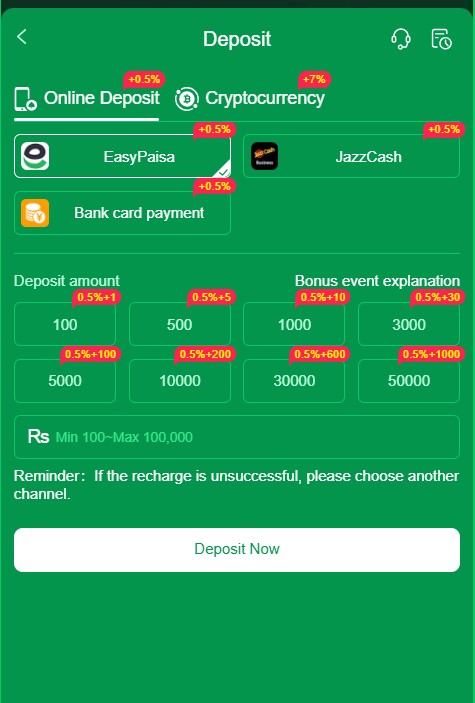 TD777 Deposit